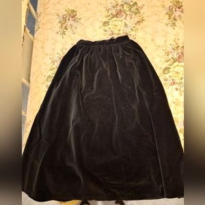 Vintage Velvet Skirt